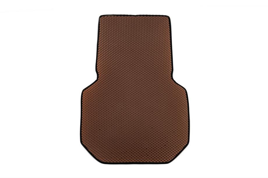 Tesla Model S 2012– EVA kofferbakmat voor (2WD, 2012-2021, Bruin) Image