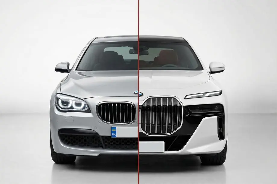 BMW 7 Serie F01/F02 2008–2015 Facelift kit voor G70 M760 Image
