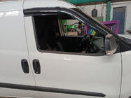 Fiat Doblo II 2010–2022 Raamwindschermen (set van 2, Sunplex Sport) foto 2