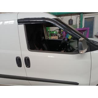 Raamwindschermen (set van 2, Sunplex Sport) Fiat Doblo II 2010–2022 foto 2
