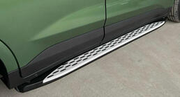 Ford Courier 2023– Side steps Shining V1 (2 st., aluminium) foto 2