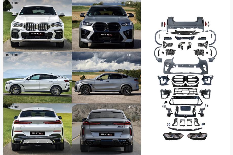 BMW X6 G06 2019–2027 Facelift kit voor X6M F96 2024 Image