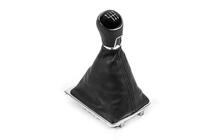 Volkswagen Passat B6 2006–2012 Pookknop en pookhoes Type 3 (6-versnellingen) foto 1