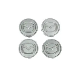 Velgcentercaps grijs maz5955tur-sir (59 mm naar 55 mm, 4 stuks) foto 1