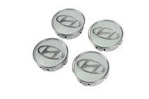 Hyundai Grijze velgnaafdoppen hyun60tur-sir (59 mm / 55 mm, 4 stuks) foto 2