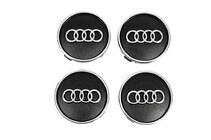 Audi Naafdoppen zwart au5955 (59 mm naar 55 mm, 4 stuks) foto 1
