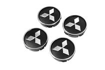 Mitsubishi Naafdoppen zwart mit5955tur-b (59 mm x 55 mm, 4 stuks) foto 2