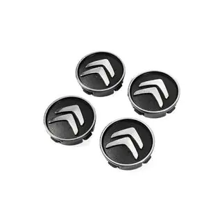 Naafdoppen voor velgen, zwart cit5955tur-bl (59 mm naar 55 mm, 4 stuks) foto 2