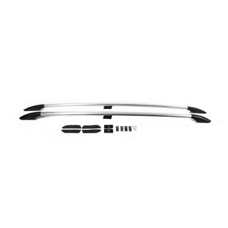 Aluminium dakrails (chroom)