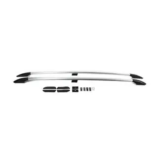 Aluminium dakrails (chroom)