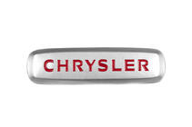 Chrysler Aluminium badge voor automatten (1 st.) foto 1
