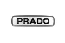 Toyota Prado aluminium embleem voor matten (1 st.) foto 1