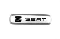 Seat Aluminium badge voor automatten (1 st.) foto 1