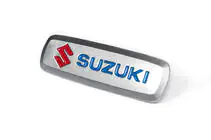 Suzuki Aluminium badge voor automatten (1 st.) foto 2