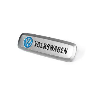 Aluminium badge voor automatten (1 st.) foto 2