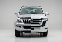 Toyota Land Cruiser Prado 120 2002–2009 Facelift kit voor LC 300 foto 1