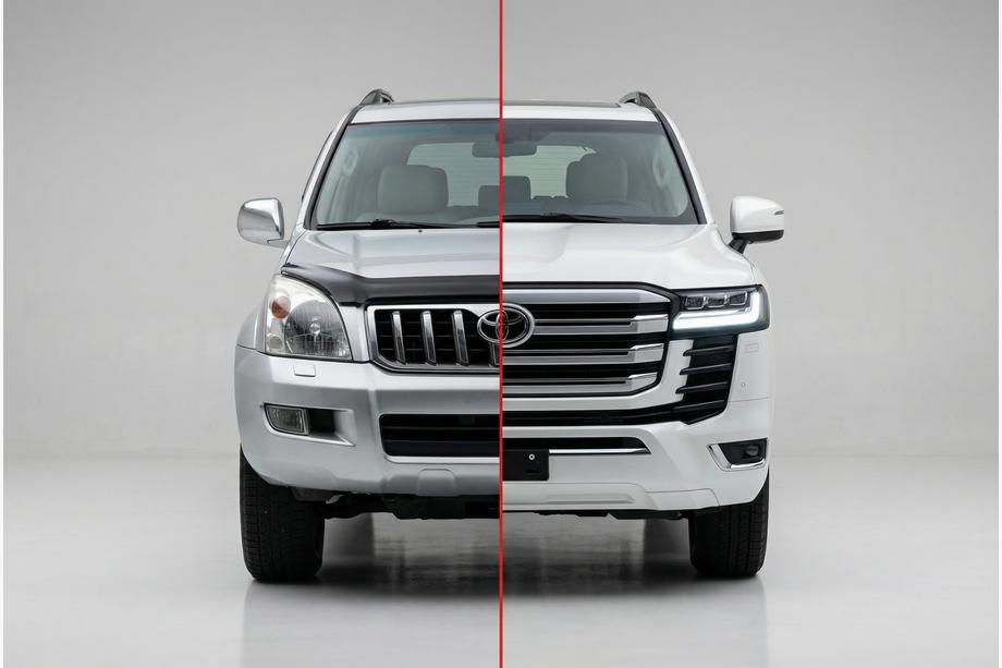 Toyota Land Cruiser Prado 120 2002–2009 Facelift kit voor LC 300 Image