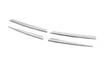 Renault Clio III 2005–2012 RVS grillijsten (set 4 stuks) foto 3