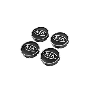 Zwarte naafdoppen kia60tur-bl (59 mm naar 55 mm, set van 4) foto 1
