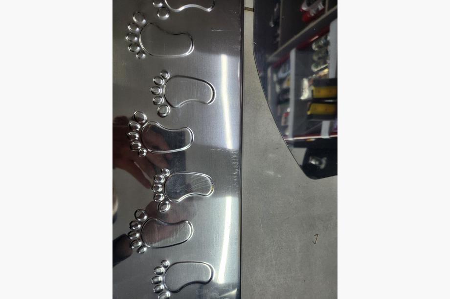 Mercedes Vito W639 2004–2014 B-keus Dorpellijsten Carmos 4 stuks V2 Foto 2