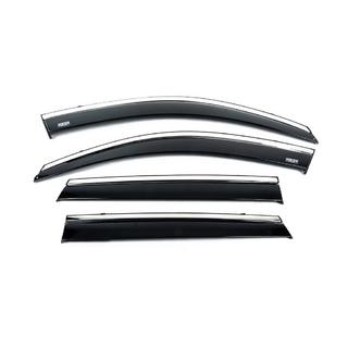 Raamwindschermen met chromen sierlijst (set van 4, Niken) Kia Sorento II XM 2009–2014 foto 4