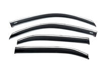 Honda eNP1 2022– Raamwindschermen met chromen sierlijst (set van 4, Niken) foto 2