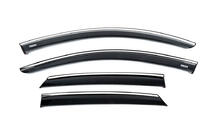 Opel Corsa F 2019– Raamwindschermen met chromen sierlijst (set van 4, Niken) foto 1