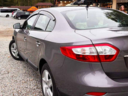 Renault Fluence 2009–2016 Raamwindschermen met chromen sierlijst (set van 4, Niken) foto 10