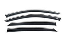 Opel Astra L 2022– Raamwindschermen met chromen sierlijst (set van 4, Niken) foto 1