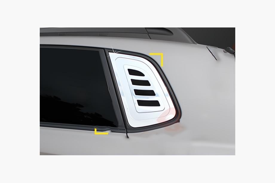Hyundai Tucson JM 2004– Chroom sierlijsten voor driehoeksruiten (2 st., ABS) Image