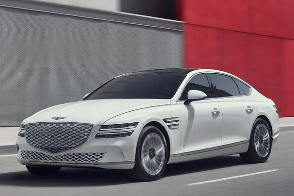 Test Genesis G80 Electrified sedan: luxe met elektrische aandrijving Foto 1