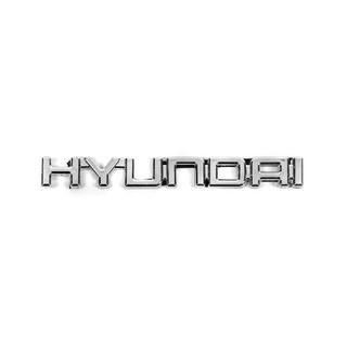 Hyundai opschrift embleem (16,5 x 1,9 cm) foto 1