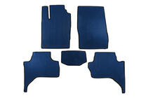 Mitsubishi L200 2015–2024 EVA automatten (Long base, Blauw) foto 1