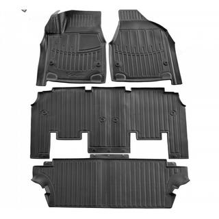 Stingray 3D rubber automatten voor interieur (4 stuks) Chrysler Pacifica 2016–