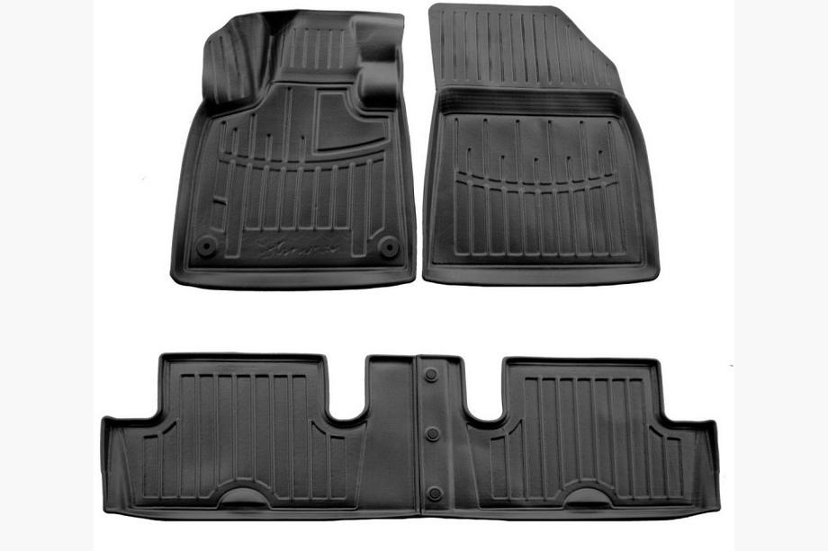 Citroen C-4 Picasso 2013–2022 Stingray 3D rubber automatten voor het interieur (4-delig) (Voor Grand) Image