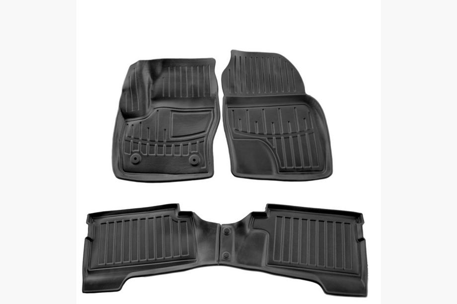 Ford C-Max/Grand C-Max 2010–2019 Stingray 3D (hybrid) rubberen automatten voor interieur (4 stuks) Foto 1