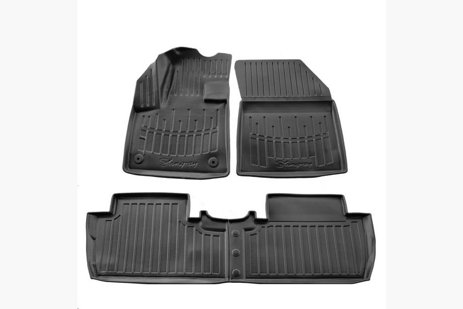 Peugeot 5008 2016–2023 Stingray 3D rubber automatten voor interieur (4 stuks) Image