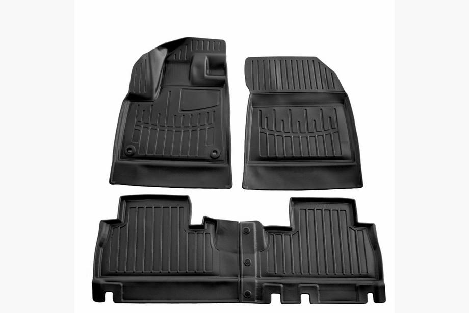 Citroen Berlingo/Multispace 2018– Stingray 3D rubberen automatten voor interieur (zonder armsteun) (4 stuks) Image