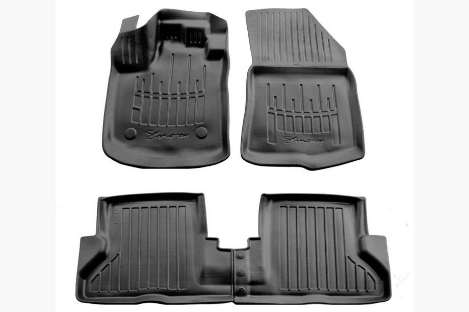 Renault Kangoo/Express 2021– Stingray 3D rubber automatten voor interieur (4 stuks) Image