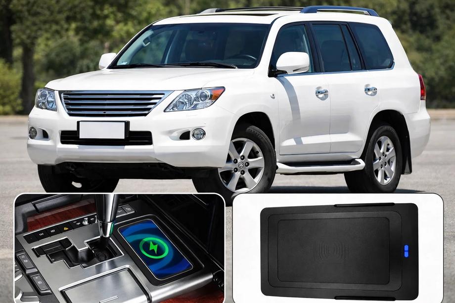 Lexus LX570/450d 2008–2022 Draadloze telefoonlader set (2007-2015) Foto 1