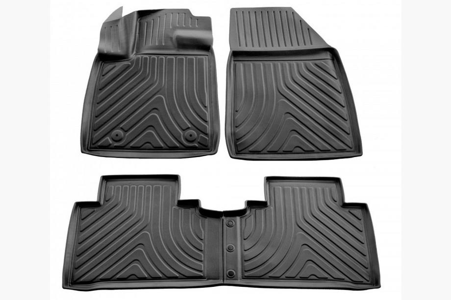 BYD Atto 3 2021– Stingray 3D rubber automatten voor interieur (4 stuks) Image