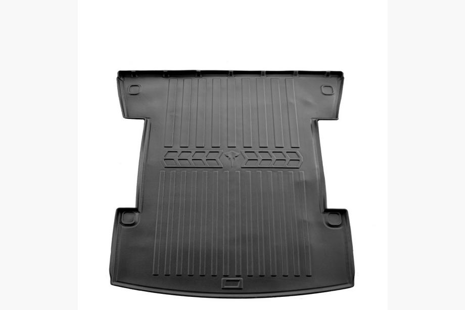 Volkswagen Caddy 2015–2020 Kofferbakmat Stingray 3D (7-zits, met neergeklapte 3e zitrij, lange wielbasis) Foto 1