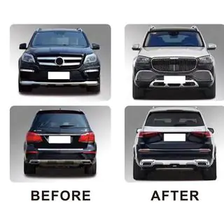Restyling ombouwset van X166 naar GLS X167 Maybach (Type-A) foto 2