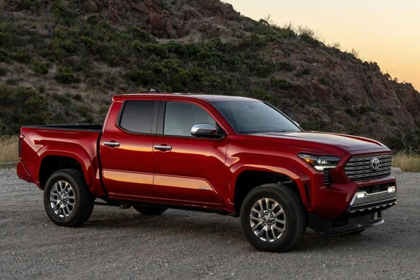 Review Toyota Tacoma Double Cab 2023: legendarische pick-up, vierde generatie Foto 1