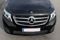 Mercedes Vito/V-klasse W447 2014– Voorembleem onder glas, chroomrand A2048806406 foto 2