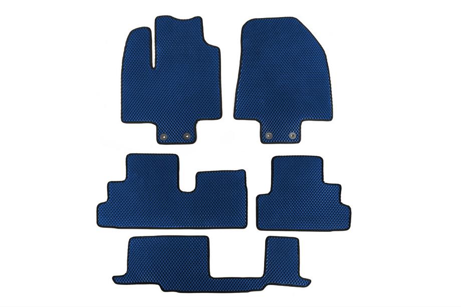 Infiniti QX60 2022– Interieurmatten (3 rijen, EVA, blauw) Image