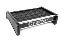 Volkswagen Crafter 2016– Dashboardplank (zwart met zwart stiksel) foto 2