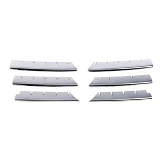 Grille sierlijsten (model 2004-2006, 6 stuks, RVS) foto 3