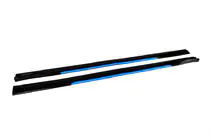 Universele dorpelspoilers Niken Blue (ABS) (4 stuks) foto 4