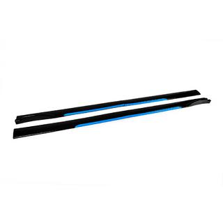 Universele dorpelspoilers Niken Blue (ABS) (4 stuks) foto 4